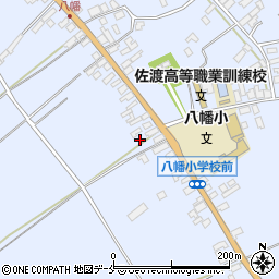 新潟県佐渡市八幡1619周辺の地図