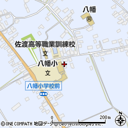 新潟県佐渡市八幡1577周辺の地図