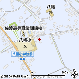 新潟県佐渡市八幡1575周辺の地図