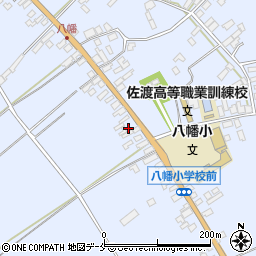 新潟県佐渡市八幡1622周辺の地図