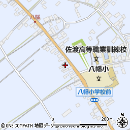 新潟県佐渡市八幡1624周辺の地図