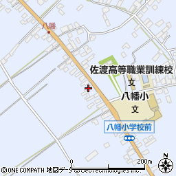 新潟県佐渡市八幡1624-1周辺の地図