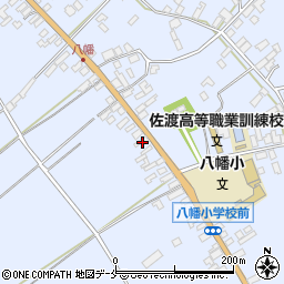 新潟県佐渡市八幡1626周辺の地図