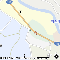 宮城県刈田郡七ヶ宿町上町尻3周辺の地図