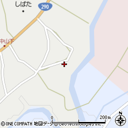 新潟県新発田市下中山699周辺の地図