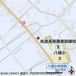 新潟県佐渡市八幡1635周辺の地図