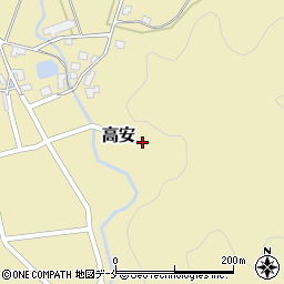 山形県東置賜郡高畠町高安834周辺の地図