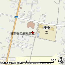 宮城県角田市佐倉小山周辺の地図
