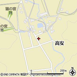 安藤糀屋周辺の地図