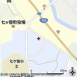 宮城県刈田郡七ヶ宿町明神前7周辺の地図