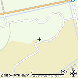 宮城県角田市高倉（西前）周辺の地図