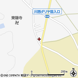 山形県東置賜郡川西町上小松2699周辺の地図