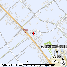 新潟県佐渡市八幡1654周辺の地図
