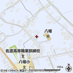新潟県佐渡市八幡1533周辺の地図