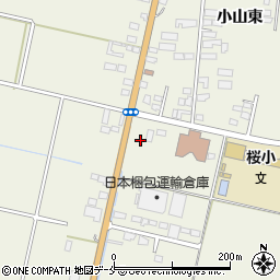 セブンイレブン角田桜店周辺の地図
