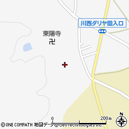 山形県東置賜郡川西町上小松2723周辺の地図