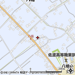 新潟県佐渡市八幡1667周辺の地図
