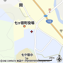 宮城県刈田郡七ヶ宿町大杉20周辺の地図