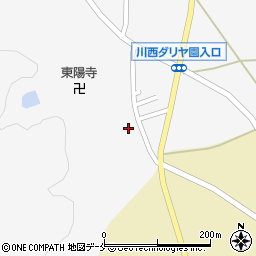 山形県東置賜郡川西町上小松2719周辺の地図