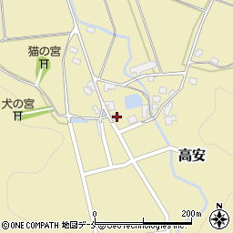 山形県東置賜郡高畠町高安934周辺の地図