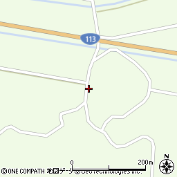 宮城県角田市高倉（横山）周辺の地図
