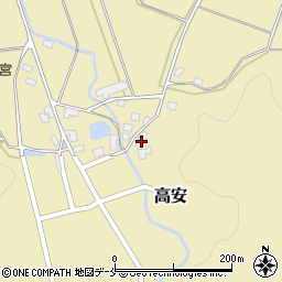 山形県東置賜郡高畠町高安947周辺の地図