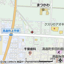 山形県東置賜郡高畠町福沢595-1周辺の地図