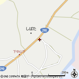 新潟県新発田市下中山275周辺の地図