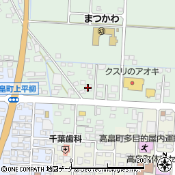 米沢信用金庫高畠糠野目支店周辺の地図