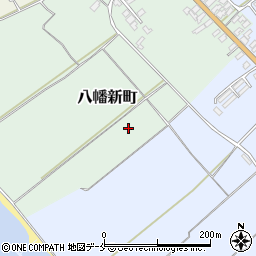 新潟県佐渡市八幡新町周辺の地図