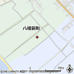 新潟県佐渡市八幡新町周辺の地図