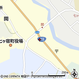 宮城県刈田郡七ヶ宿町関周辺の地図