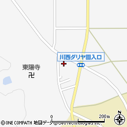 山形県東置賜郡川西町上小松2762周辺の地図