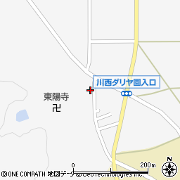 山形県東置賜郡川西町上小松2747周辺の地図