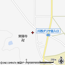 山形県東置賜郡川西町上小松2754周辺の地図