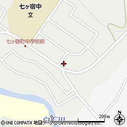 宮城県刈田郡七ヶ宿町瀬見原75周辺の地図