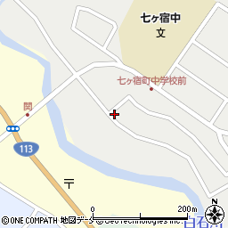 宮城県刈田郡七ヶ宿町瀬見原100周辺の地図