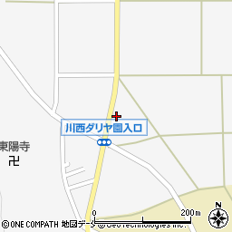 山形県東置賜郡川西町上小松2751周辺の地図