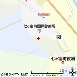 宮城県刈田郡七ヶ宿町廻館周辺の地図