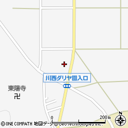 山形県東置賜郡川西町上小松2785周辺の地図