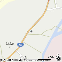 新潟県新発田市下中山41周辺の地図