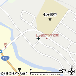 宮城県刈田郡七ヶ宿町瀬見原102周辺の地図