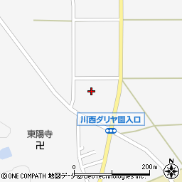 山形県東置賜郡川西町上小松2786周辺の地図