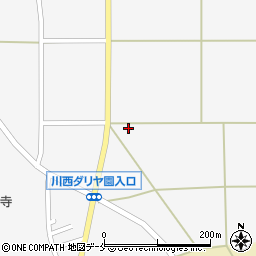 山形県東置賜郡川西町上小松2687周辺の地図