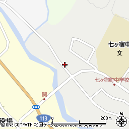 宮城県刈田郡七ヶ宿町瀬見原107周辺の地図