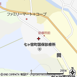 宮城県刈田郡七ヶ宿町一枚田周辺の地図