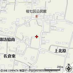 宮城県角田市佐倉諏訪脇南137周辺の地図