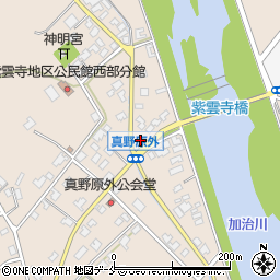ヤマザキＹショップ紫雲寺井崎店周辺の地図