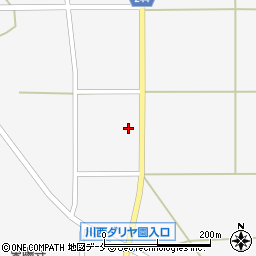 山形県東置賜郡川西町上小松2810周辺の地図