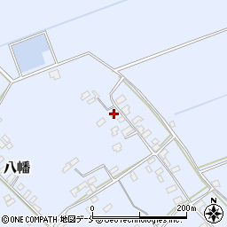 新潟県佐渡市八幡1383周辺の地図